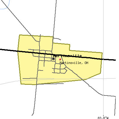 Martinsville map