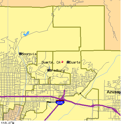 Duarte map