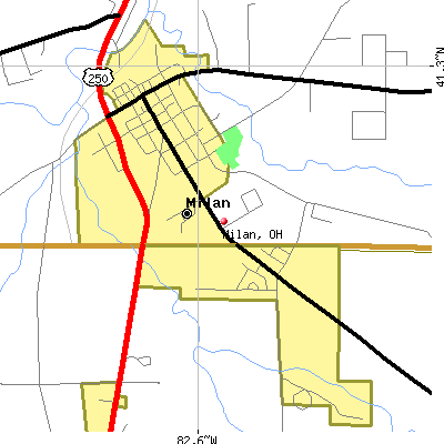 Milan map