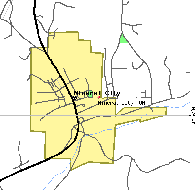 Mineral City map