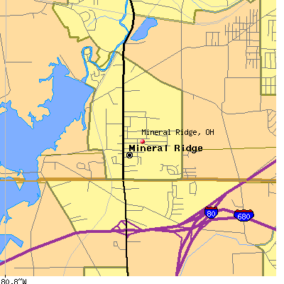 Mineral Ridge map