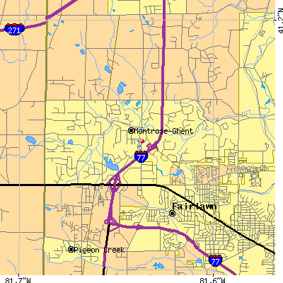 Montrose-Ghent map