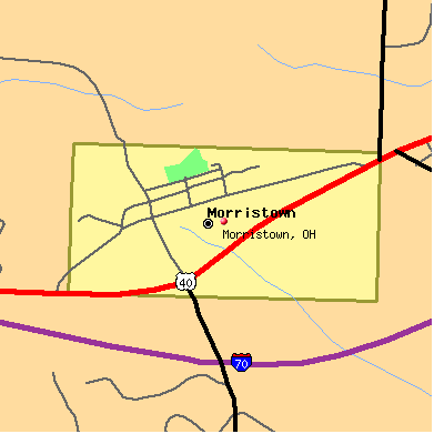 Morristown map