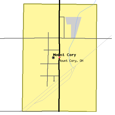 Mount Cory map