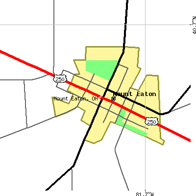 Mount Eaton map