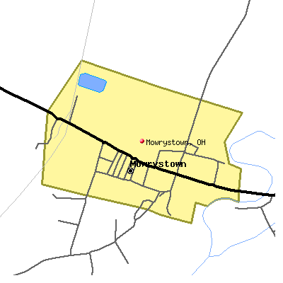 Mowrystown map