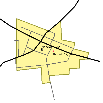 Nashville map
