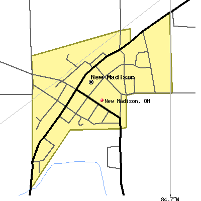 New Madison map