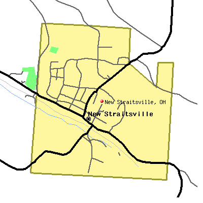 New Straitsville map