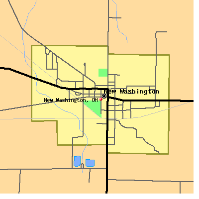 New Washington map