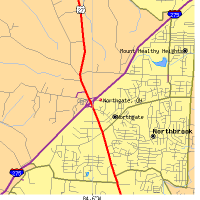 Northgate map