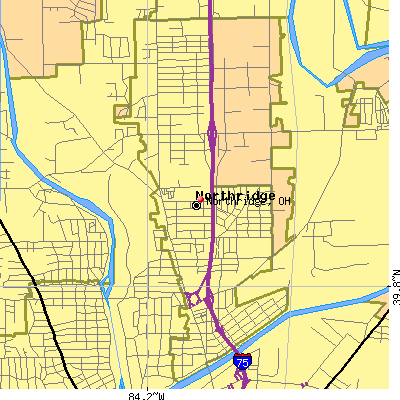 Northridge map