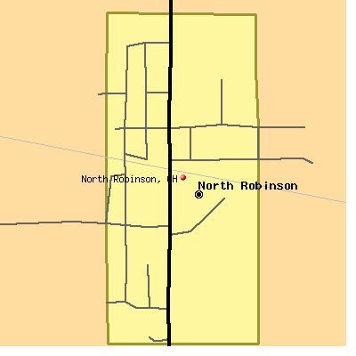 North Robinson map
