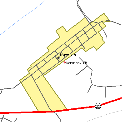 Norwich map