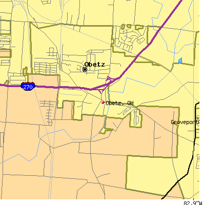 Obetz map