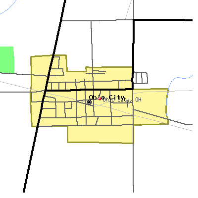 Ohio City map