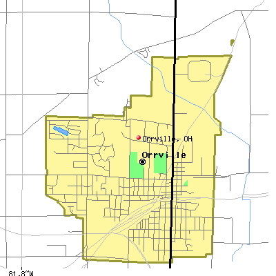 Orrville map