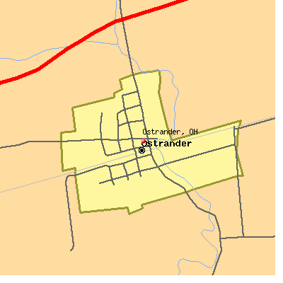 Ostrander map