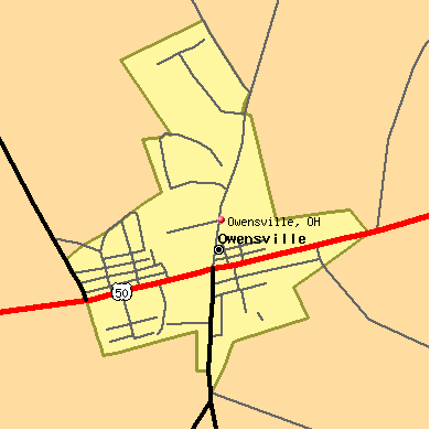 Owensville map