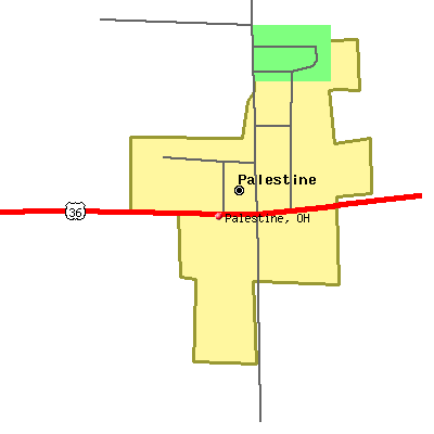 Palestine map