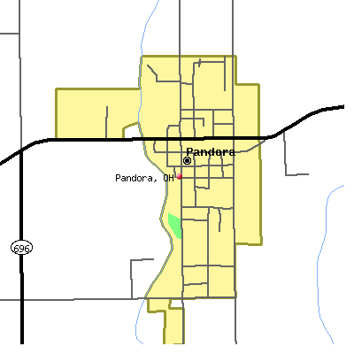 Pandora map