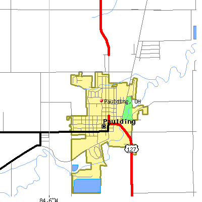Paulding map