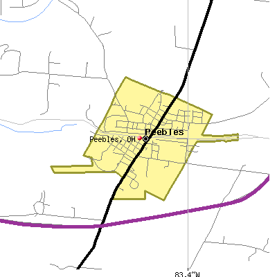 Peebles map