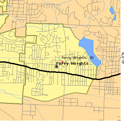Perry Heights map