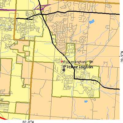 Pickerington map