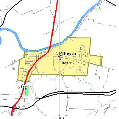Piketon map