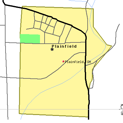 Plainfield map