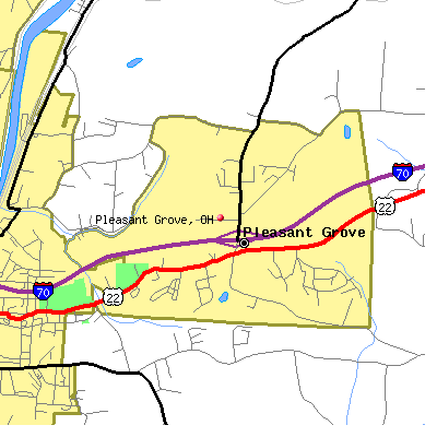 Pleasant Grove map