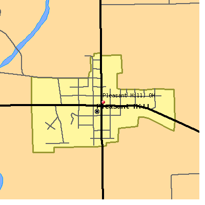 Pleasant Hill map