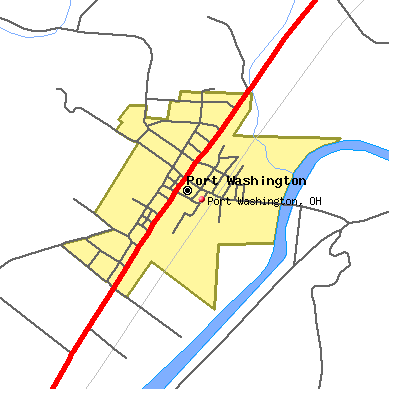 Port Washington map