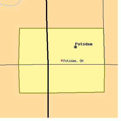 Potsdam map