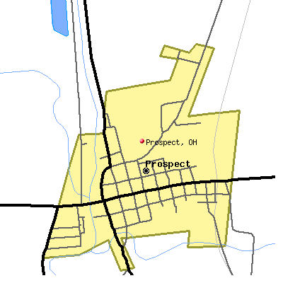 Prospect map