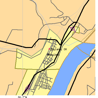 Rayland map