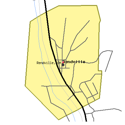 Rendville map
