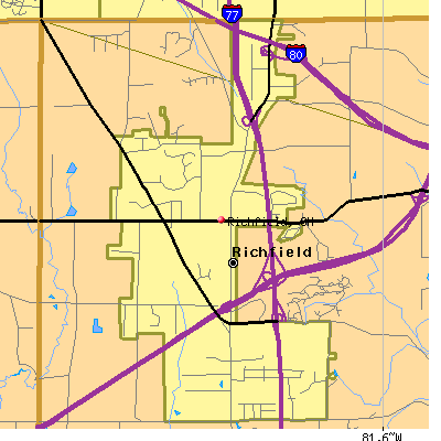 Richfield map