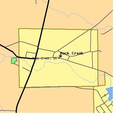 Rock Creek map
