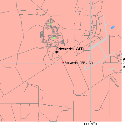 Edwards AFB map