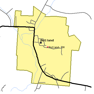 Rutland map