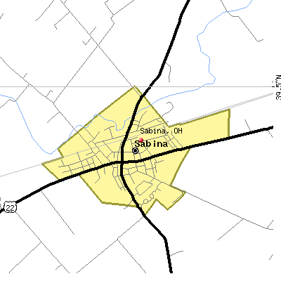 Sabina map