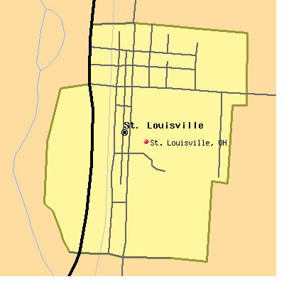 St. Louisville map