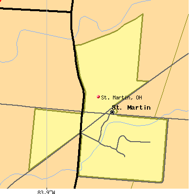 St. Martin map