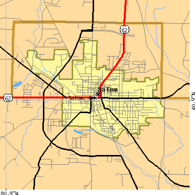 Salem map
