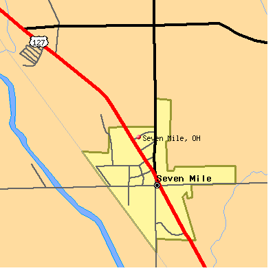 Seven Mile map