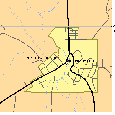 Sherrodsville map