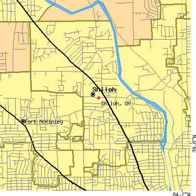 Shiloh map