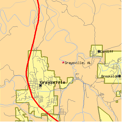 Graysville map